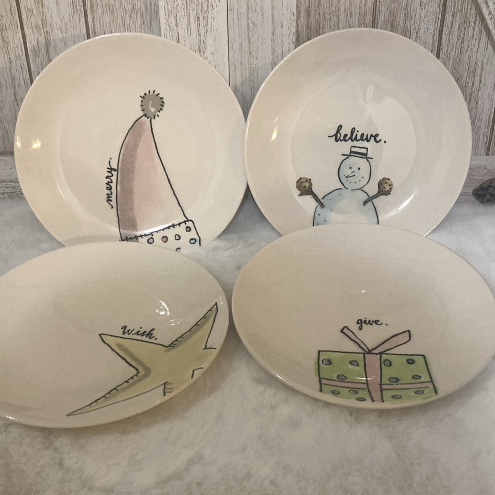 Rae Dunn Appetizer Plates